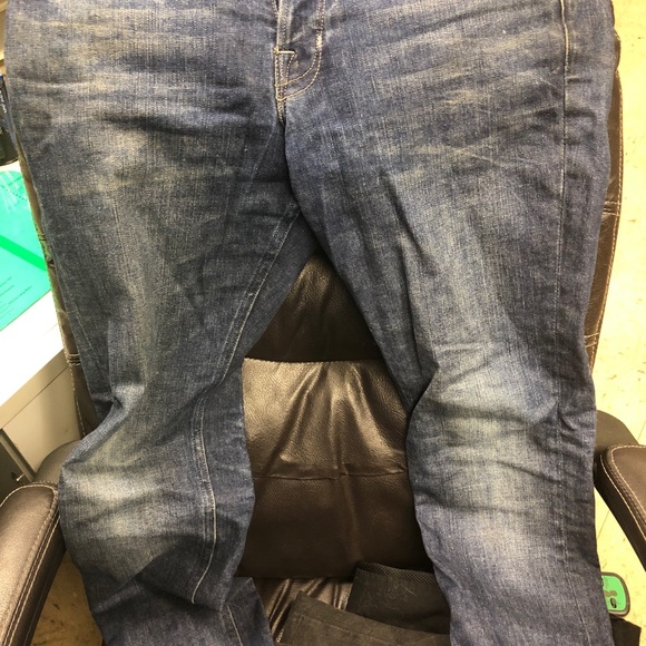 All Saints Denim Cigarette. Worn once. - Picture 2 of 3